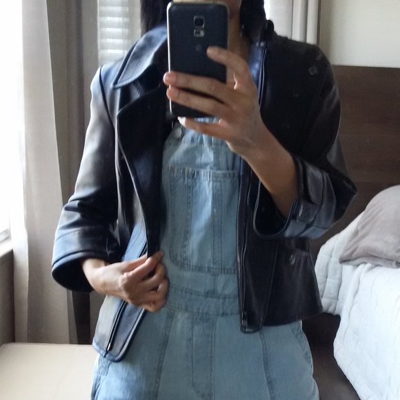 Kenneth Cole Reaction Leather Jacket - Picture 5 of 6